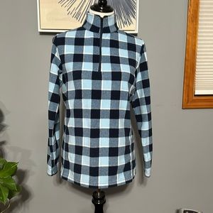 Lands End Fleece Quarter Zip